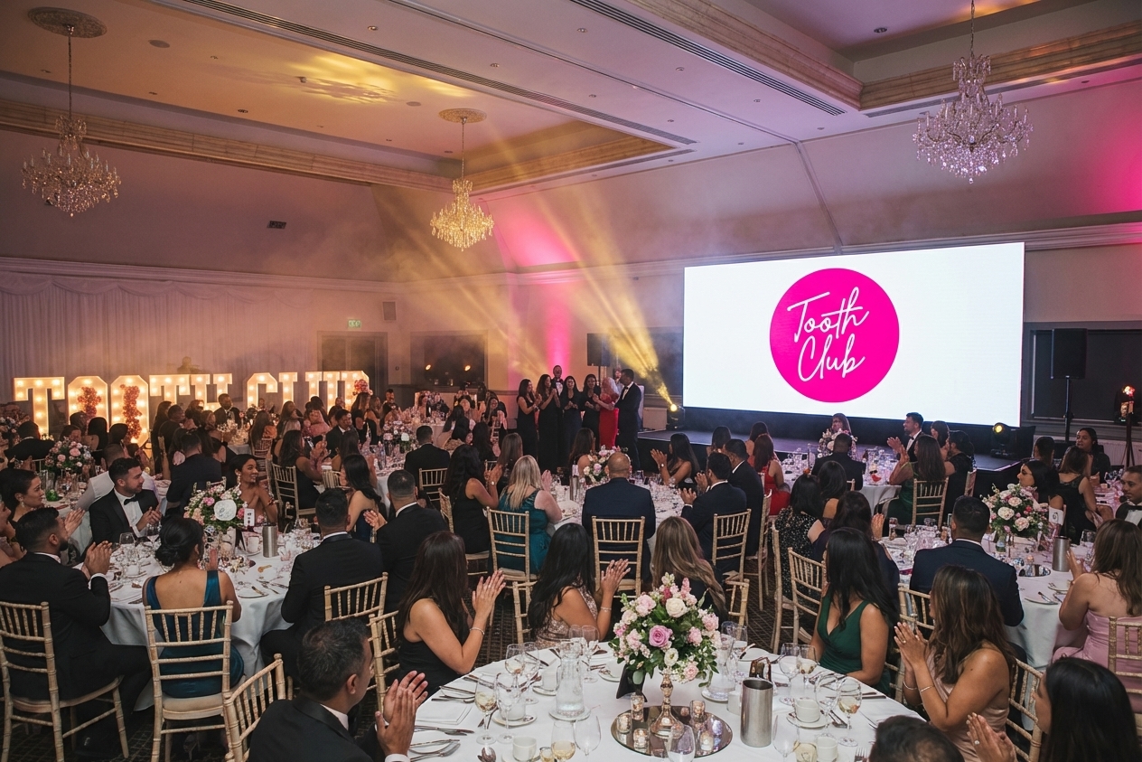 Awards night ballroom